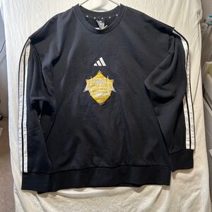 adidas NWT arizona bowl snoop dogg gin and juice black track sweatshirt xxl